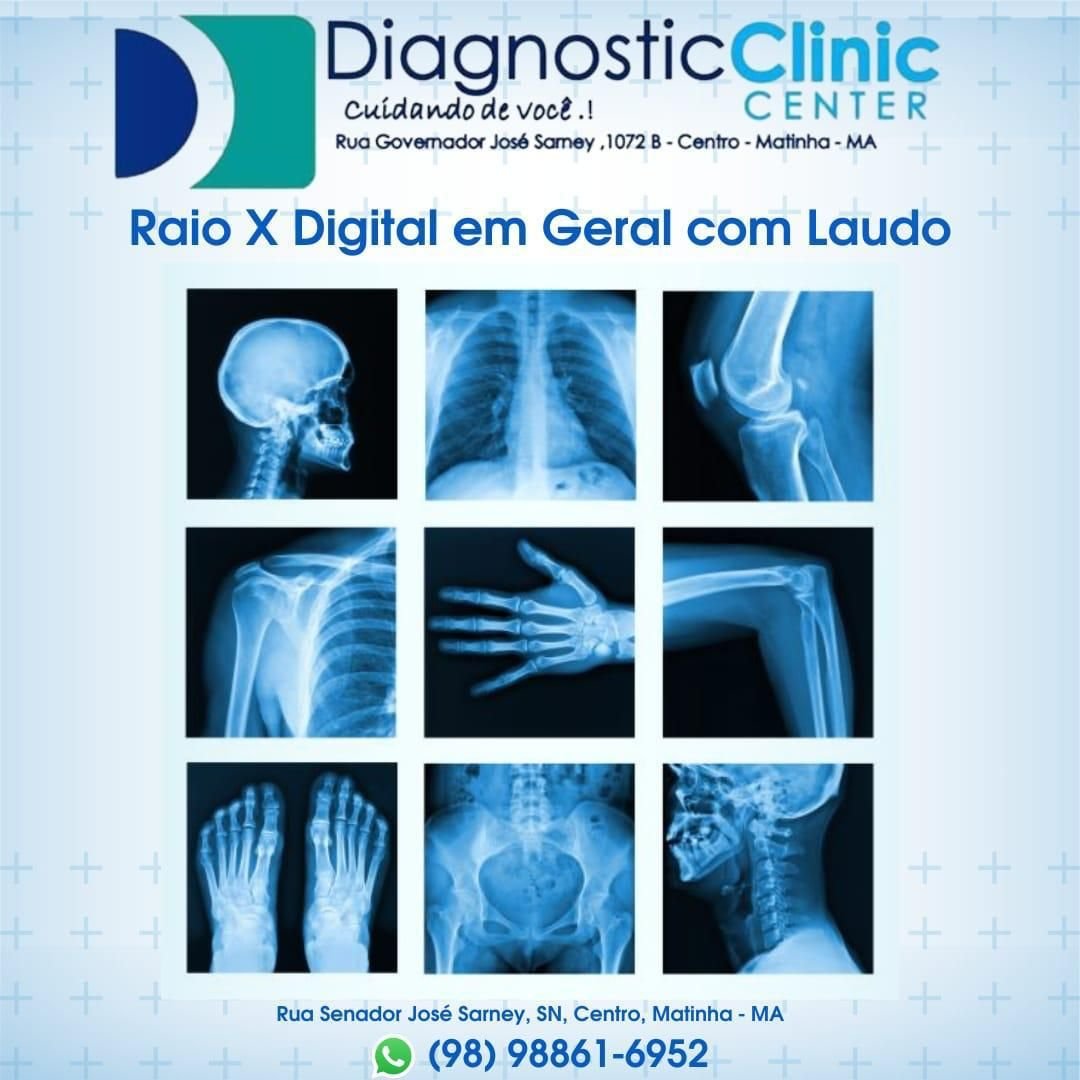 Sala de Raio X Digital – Diagnostic Clinic Center